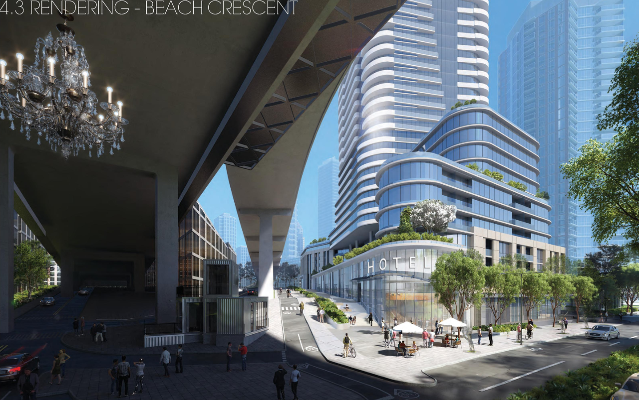 Rendering of building from page 33 of the file 'Application booklet'