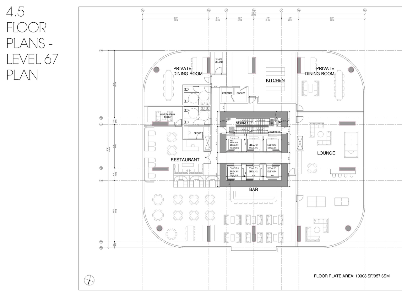 Floor plan for project from page 53 of the file 'Application booklet'