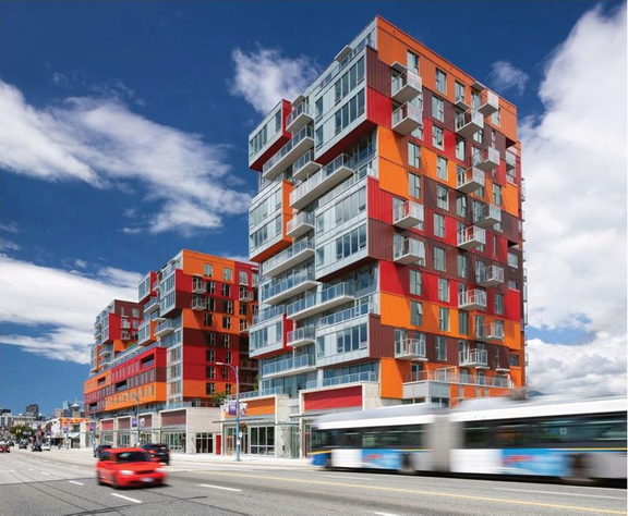 Rendering of building from page 20 of the file 'Application booklet'