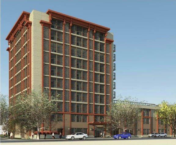 Rendering of building from page 20 of the file 'Application booklet'