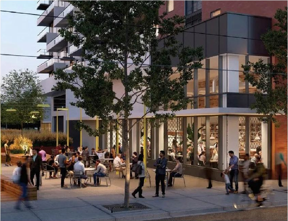 Rendering of building from page 39 of the file 'Application booklet'