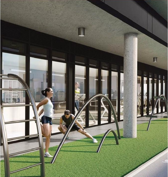 Rendering of building from page 70 of the file 'Application booklet'
