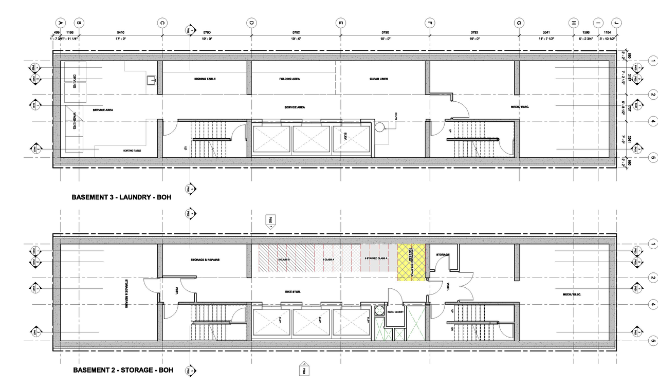 Floor plan for project from page 110 of the file 'Application booklet'