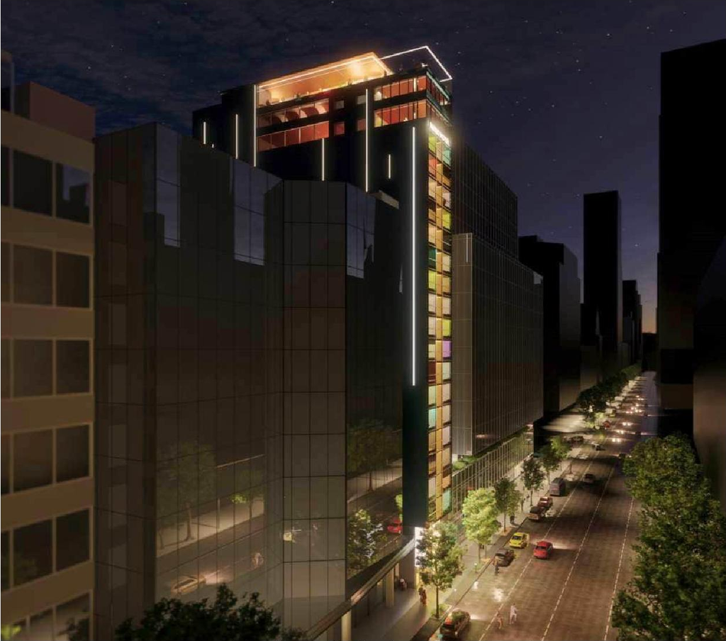 Rendering of building from page 178 of the file 'Application booklet'