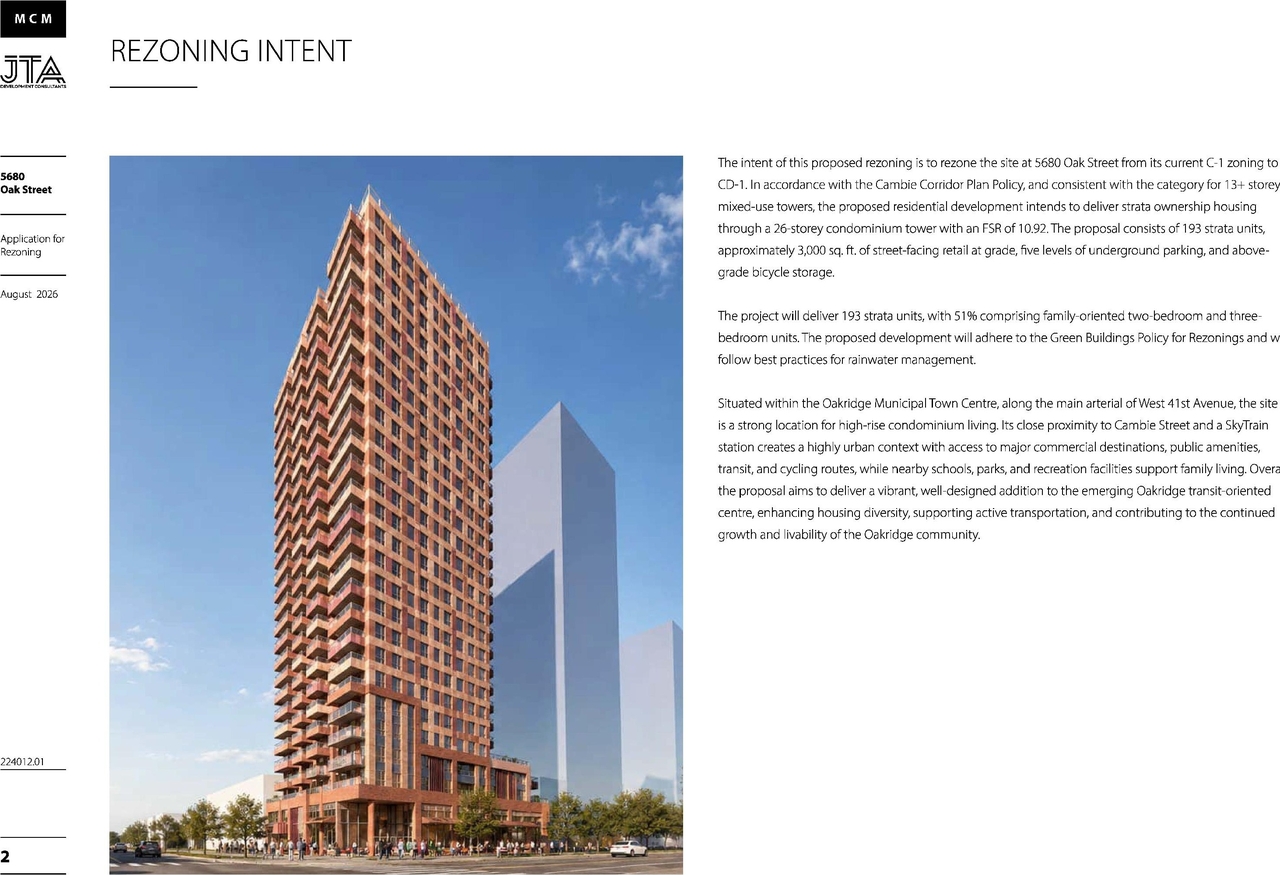 Rendering of building from page 2 of the file 'Application booklet'