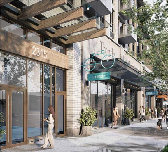 Rendering of building from page 21 of the file 'Application booklet'