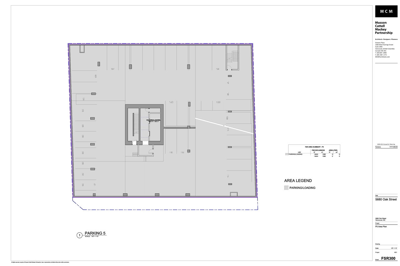 Floor plan for project from page 55 of the file 'Application booklet'