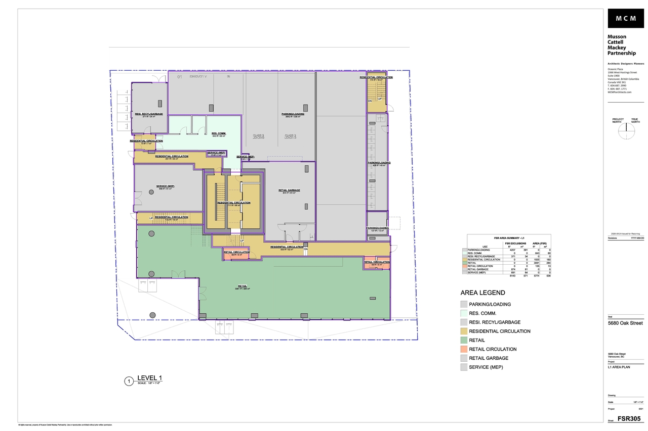 Construction site plan for project from page 60 of the file 'Application booklet'