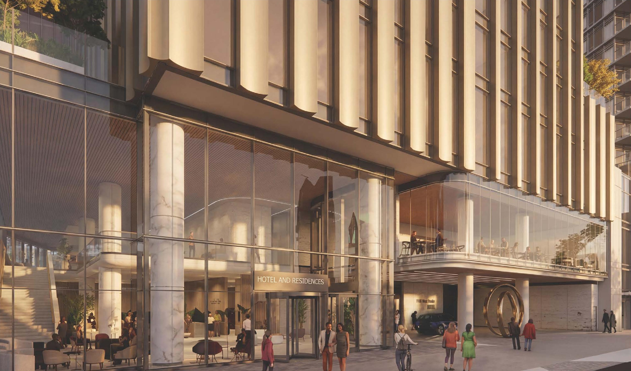 Rendering of building from page 102 of the file 'Application booklet'