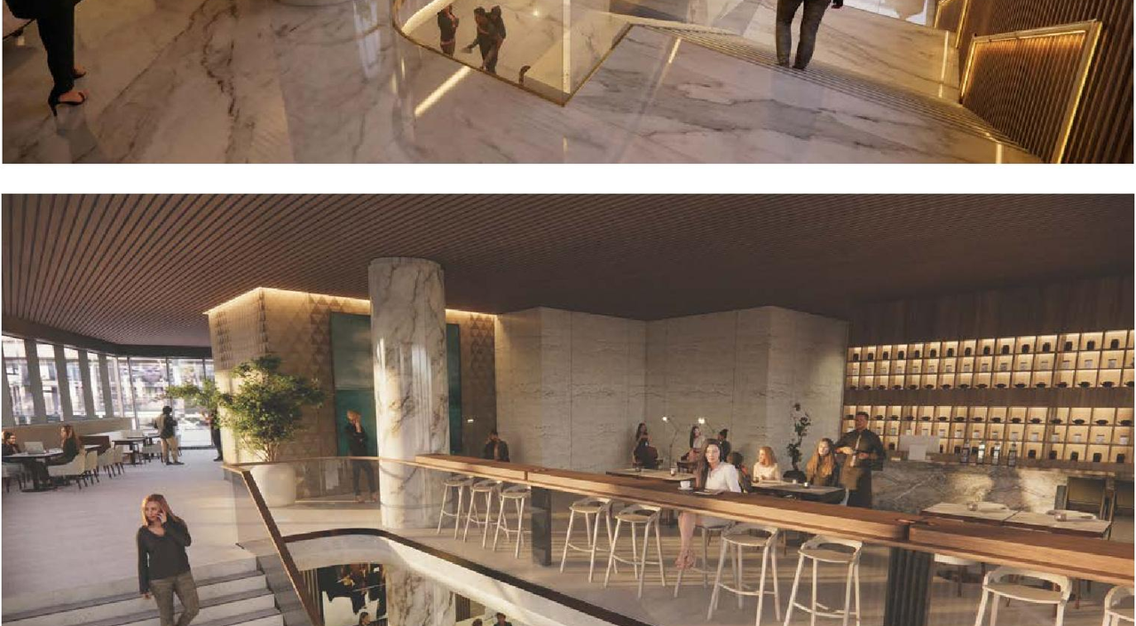 Rendering of building from page 103 of the file 'Application booklet'