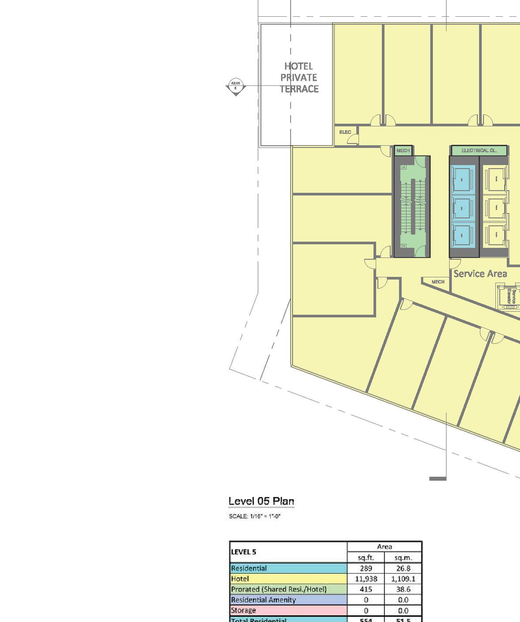 Construction site plan for project from page 106 of the file 'Application booklet'