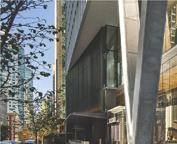 Rendering of building from page 44 of the file 'Application booklet'