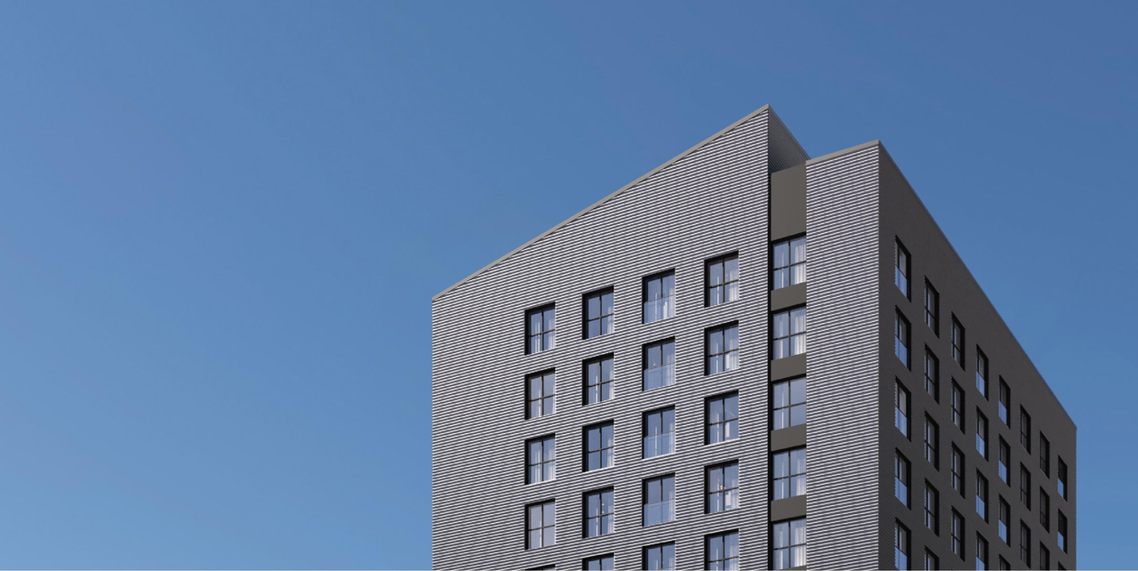 Rendering of building from page 1 of the file 'Application booklet'