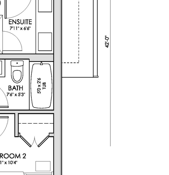 Floor plan for project from page 94 of the file 'Application booklet'