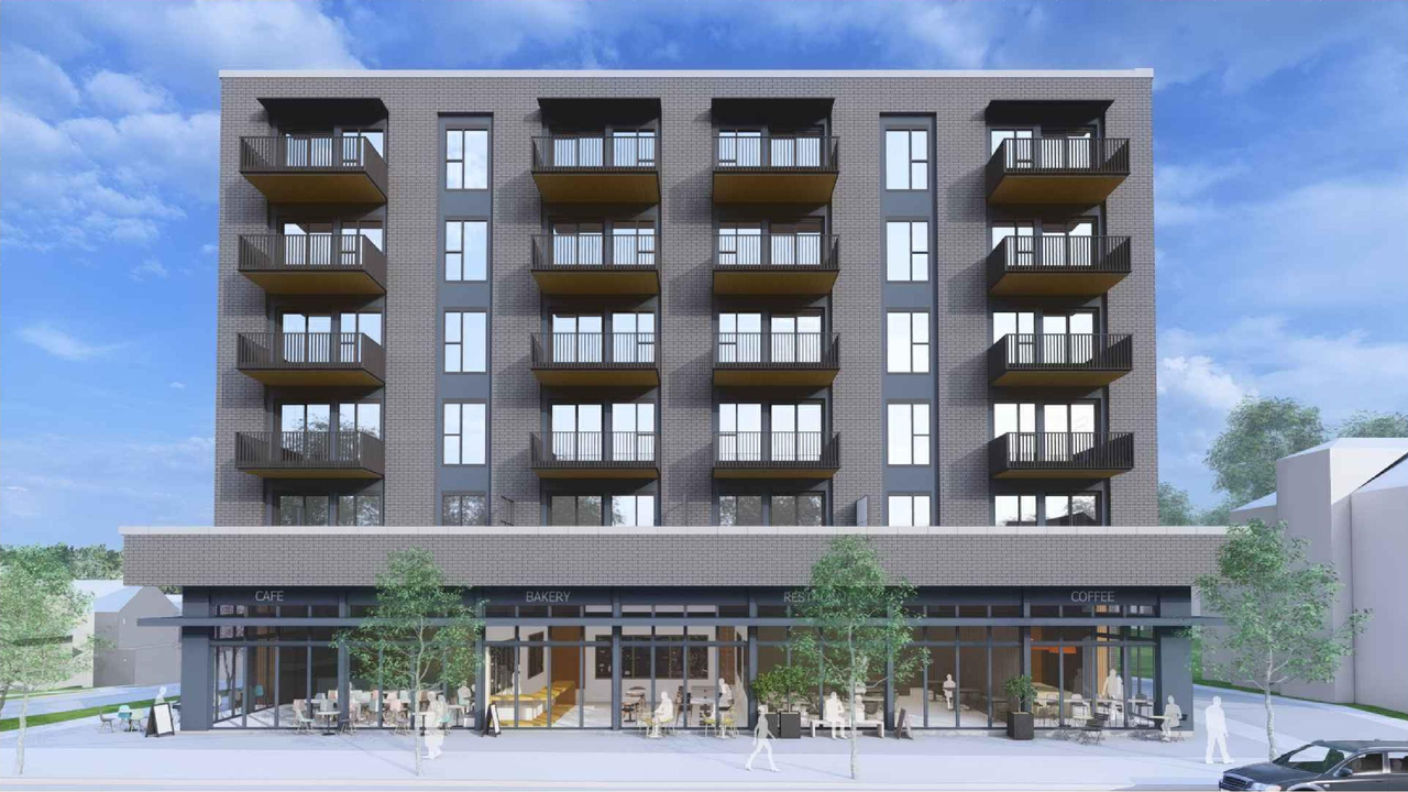 Rendering of building from page 33 of the file 'Application booklet'