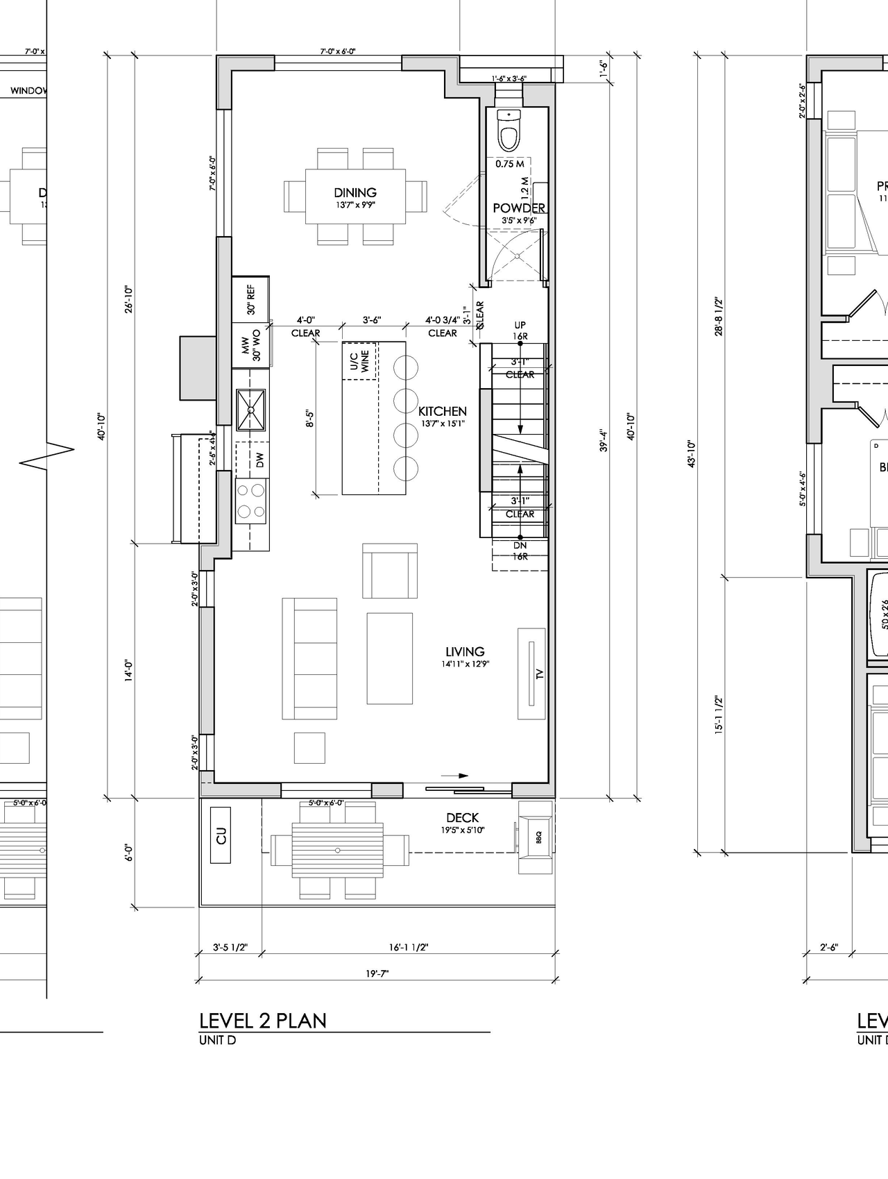 Floor plan for project from page 89 of the file 'Application booklet'