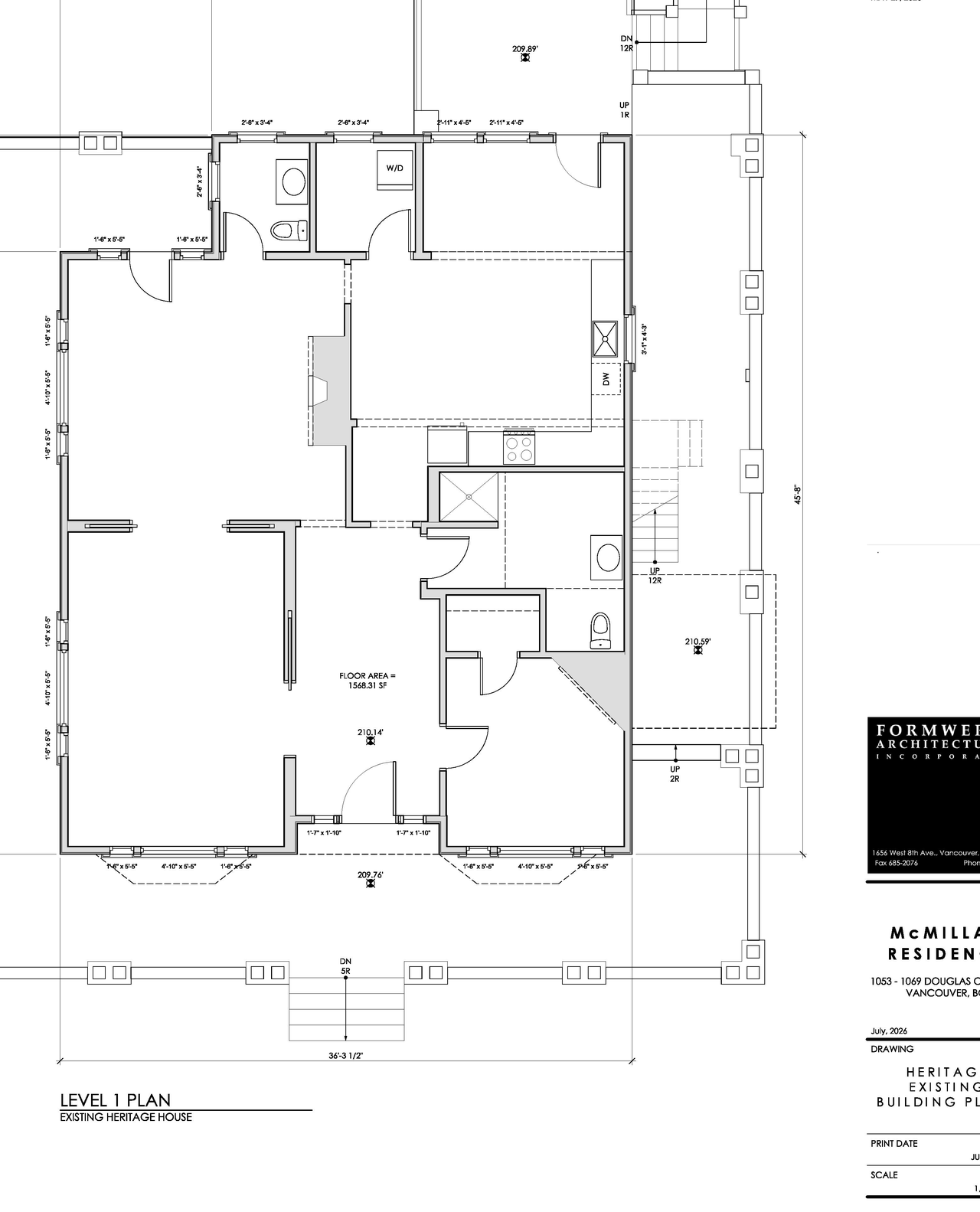 Construction site plan for project from page 92 of the file 'Application booklet'