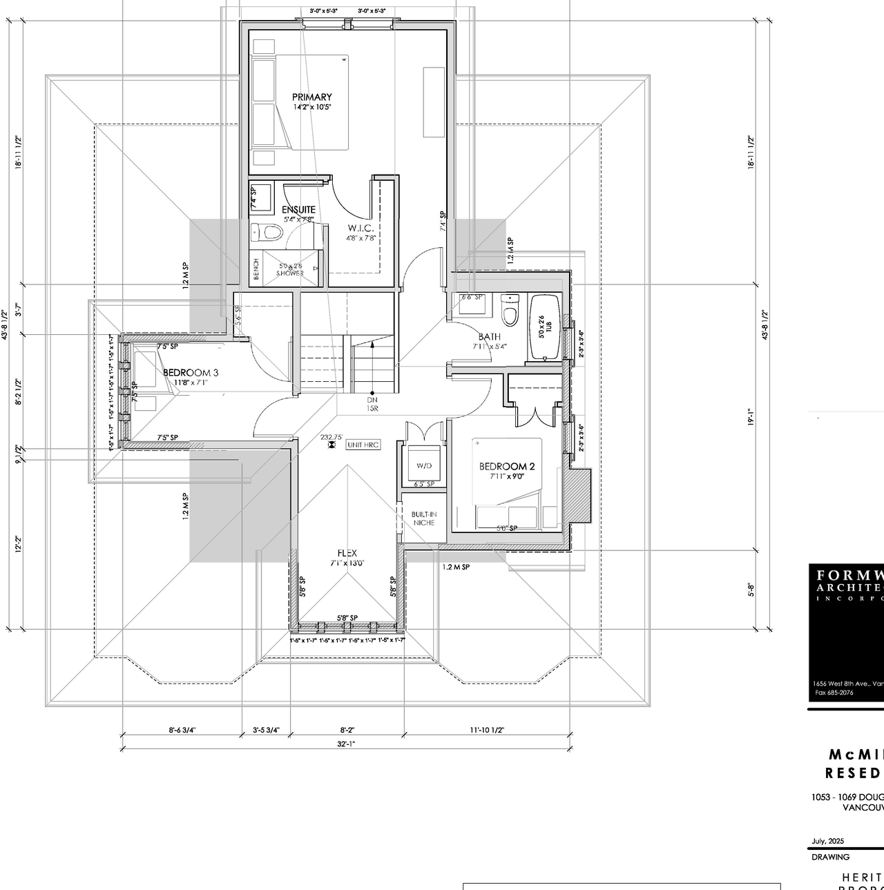 Floor plan for project from page 96 of the file 'Application booklet'